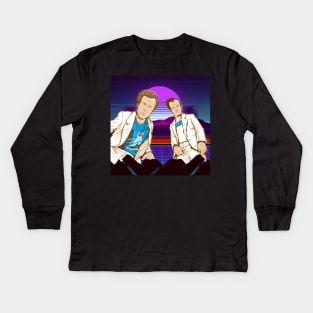 Step Brothers- Dale and Brennan Kids Long Sleeve T-Shirt